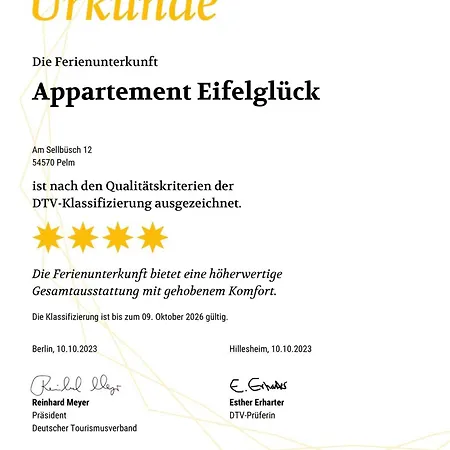 Appartement Wellness Eifelglueck Pelm