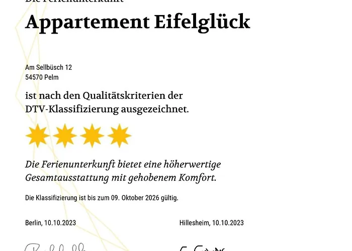 Apartment Eifelglück Pelm